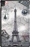imoshion Tablet Hoes Geschikt voor Lenovo Tab P11 / Tab P11 Plus - imoshion Design Trifold Bookcase - Meerkleurig /Parijs