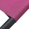 vidaXL - Loungebed - met - luifel - roze