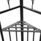 vidaXL - Prieel - met - LED-lichtslinger - 3x3 - m - wijnrood