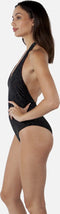 Barts Sula Halter One Piece - Hoog uitgesneden - V-hals - Zwart