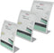 Deflecto 2305WEU Follderhouder (tafelmodel) Voor papierformaat: DIN A5 staand Wit, Transparant 1 stuk(s)