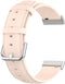 Somstyle Luxe Tailed Leren Bandje Geschikt Voor Fitbit Versa 3, Sense - Roze