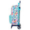 Schoolrugzak met Wielen Benetton Painting Multicolour