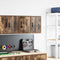 vidaXL - Garagewandkasten - 2 - st - Spaanplaat - gerookt - eikenhout