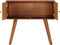 vidaXL - Dressoir - 90x30x77 - cm - massief - sheeshamhout - met - gouden - print