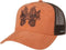 Stetson Retro Trucker Cap Fox Oker Donkerbruin-One Size
