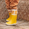 Bergstein Rainboot - Regenlaarzen Unisex Junior - Handgemaakt natuurrubber - Geel - Maat 26