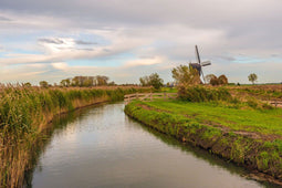 Customize it - Tuinschilderij polderland 70x50
