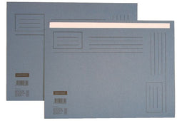 Vouwmap Ongelijk Folio Blauw