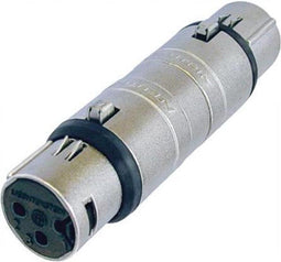 Neutrik - 3-Pin Xlr Vrouwelijk Naar 3-Pin Xlr Vrouwelijk (NA3FF)
