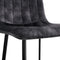 Refurna - Eetkamerstoel Minsk Velvet Antraciet