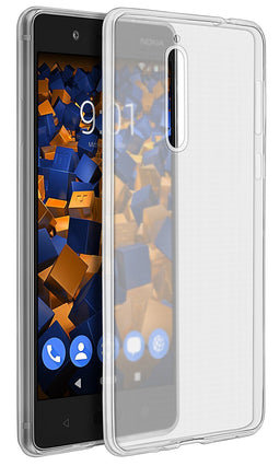 Mumbi Nokia 8 - Hoes - Ultraslank 0.70 mm - Transparant