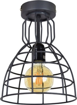 Urban Interiors Francis Small Plafondlamp Zwart - Draad - Ø20