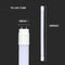SET - 25x LED TL-buis 60 cm, koud wit (6500 K), 9W (vervangt 18W), G13, met starter