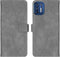 iMoshion Hoesje Geschikt voor Motorola Moto G9 Plus Hoesje Met Pasjeshouder - iMoshion Luxe Bookcase - Grijs