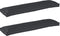 vidaXL - Ligbed - Kussens - voor - Bank - 2 - stuks - Zwart - 150x40x8 - cm - Oxford - Stof