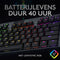 Logitech G915 TKL - Draadloos RGB mechanisch gaming toetsenbord - GL Linear - Zwart