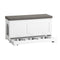 SoBuy FSR136-W - Kattenhuis - Kattenbak Kast - Schoenenbank - Wit