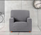 Sofa hoes set Eysa TROYA Grijs 70 x 110 x 210 cm 3 Onderdelen