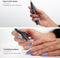 Fineza Nagelfrees Set - Elektrisch Manicure & Pedicureapparaat - 12 Bitjes - Antraciet