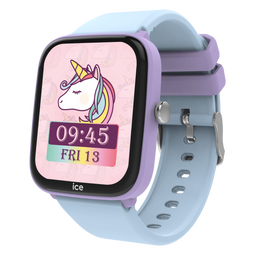 ICE-WATCH Smartwatch Junior 3.0 - Smartwatch - 1.75'' AMOLED - Lichtblauw/Paarse kleur