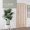 O'DADDY® Hangend Schoenenrek - Schoenenrek deur - Ruimtebesparend - Wit - 51 x 20 x 182 cm