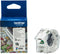 ProConso CZ-1001 - Printlabel - Endlosetiketten 0,9 cm x 5 m voor Brother VC-500W (1 Rolle)