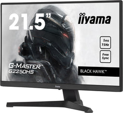 Iiyama G-Master G2250HS-B1 - Monitor 21,5" - Full HD 1920x1080 - 75Hz - Zwart