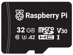 Sandisk Raspberry microSD kaart - 32GB - A2 Class - met Raspberry Pi OS