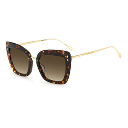 Isabel Marant IM-0083-G-S-2IK - Zonnebril Dames - UV400 - Bruin Goud Ø 53 mm