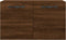 vidaXL - Wandkast - 60x36,5x35 - cm - bewerkt - hout - bruin - eikenkleur