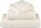 vidaXL - Handdoeken - SOLUND - 4 - st - 600 - g/m² - 50x100 - cm - crèmekleurig