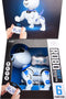Gear2Play Robo Raff - Interactieve robothond - LED ogen - Dansen en stunts uitvoeren - Wit/blauw