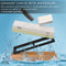 Dubbelzijdige Wetsteen Slijpsteen set 1000 4000 - Edelkorund (18x6x3 CM) - met E-book voor slijpen van messen - Messenslijper - VDN