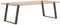 vidaXL - Eettafelpoten - 2 - st - U-vormig - 100x(72-73) - cm - staal - naturel