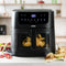 DOMO DO543FR - Airfryer XXL - 8L - 1800W - Kijkvenster - PFAS-vrij - Zwart