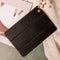 Selencia Tablet Hoes Geschikt voor Samsung Galaxy Tab A 10.1 (2019) - Selencia Nuria Vegan Lederen Trifold Bookcase - Zwart