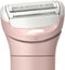 Philips Series 8000 - Ladyshave - Glad scheren met LED-lampje en 3-messen systeem - Roze