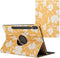 imoshion Tablet Hoes - Geschikt voor Samsung Galaxy Tab S9 11.0 inch Plus / Galaxy Tab S9 11.0 inch FE Plus / Galaxy Tab S10 Plus - 360° Draaibare Design Bookcase 2.0 - Yellow Flowers