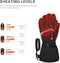 DAY WOLF DW66BXS - Verwarmde handschoenen - Waterdicht snel opladen zwart