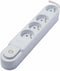 Chacon Design multistekkerdoos 4 x 16A met schakelaar, 3m, wit
