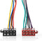 Nedis ISO-Kabel voor Autoradio - ISO-compatibiliteit: Ford - 0.15 m - Rond - PVC - Polybag