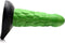 XR Brands Radioactive Reptile - Dikke Geschubde Siliconen Dildo green