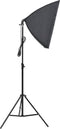 vidaXL - Fotostudioset - met - verlichtingsset, - achtergrond - en - reflector