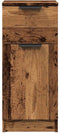 vidaXL - Dressoirs - 2 - st - 30x30x70 - cm - bewerkt - hout - oud - houtkleurig