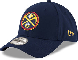 New Era Cap - The League NBA Cap - Team Denver Nuggets - Blauw - One Size - Verstelbaar - New Era Caps - 9Forty - Pet Heren - Pet Dames - Petten - Caps - Pet