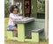 Smoby - Picknicktafel - Accessoire voor speelhuis - Antraciet/groen