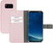 Mobiparts Galaxy S8 - Wallet Case - Saffiano motief - Roze
