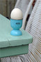 CABANAZ - eierdop, keramiek, EGG CUP, blauw