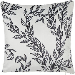 CUPHEA - Sierkussen set van 2 - Wit - 45 x 45 cm - Fluweel